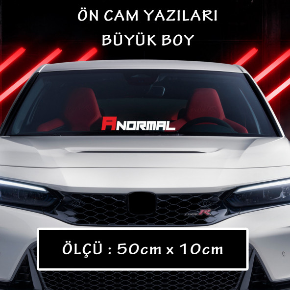 A normal - oto ön arka cam yazısı ürün görseli 1