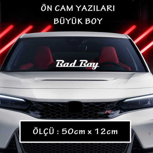 Kötü çocuk - oto ön arka cam yazısı ürün görseli 1