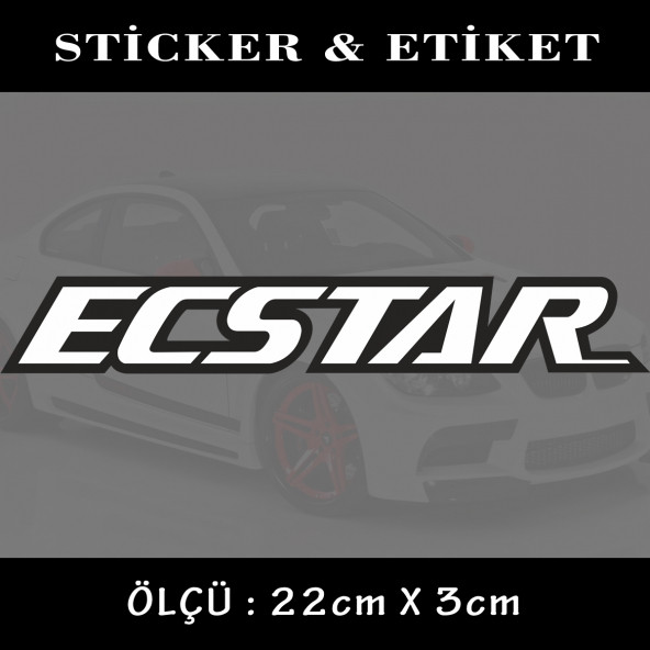 tuning yazı -  2 adet oto sticker yapıştırma etiket - araba motosiklet dolap kamyon atv uyumlu ürün görseli 1