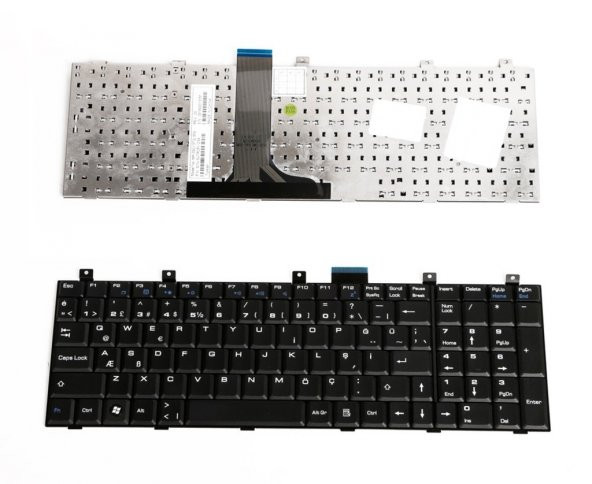 MSI MS 1731 MP-08C23TQ-359 Notebook Klavyesi - Siyah - TR ürün görseli 1