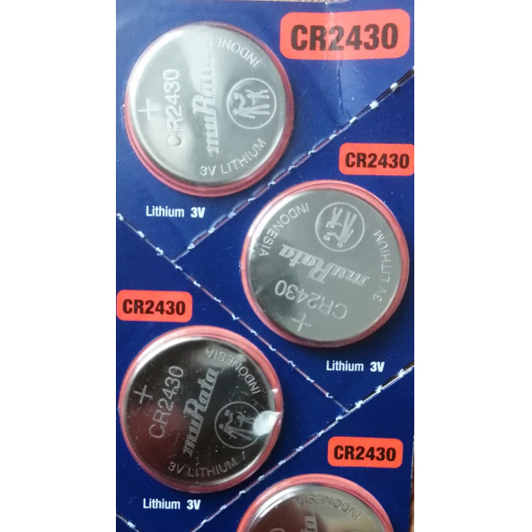 Murata CR2430 Lithium Pil Tekli ürün görseli 1