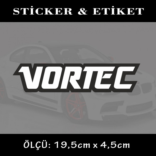 yazı sticker-  2 adet oto sticker yapıştırma etiket - araba motosiklet dolap kamyon atv uyumlu ürün görseli 1