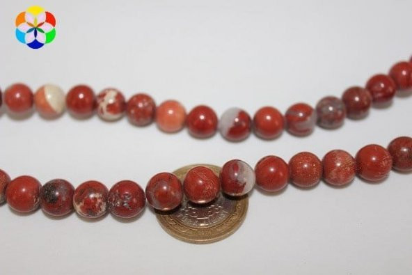 Jasper Taşı 10mm/adet (14255-1) ürün görseli 1