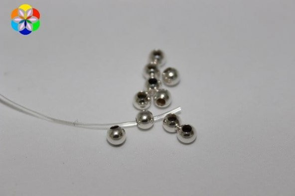Gümüş Boncuk 4mm ürün görseli 1