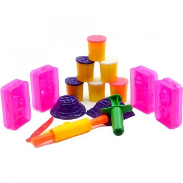 Bu-Bu Oyun Hamuru 3D Pony Set (L) BUBU-OH0023 ürün görseli 1