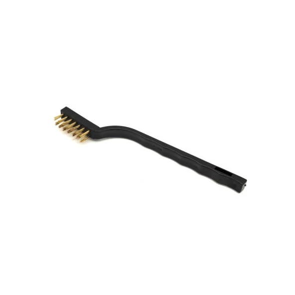 Plastik Saplı Mini Tel Fırça 17cm - Resim 2