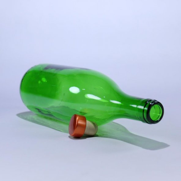 Zeytinyağı Şişesi Yağdanlık Sosluk Sirkelik 750 ml Açık Yeşil ürün görseli 1