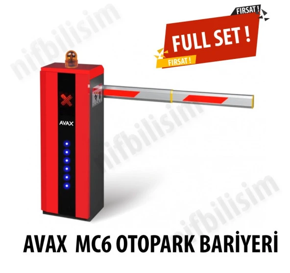 AVAX MC6 Ledli Otopark Bariyeri Sistemi ürün görseli 1