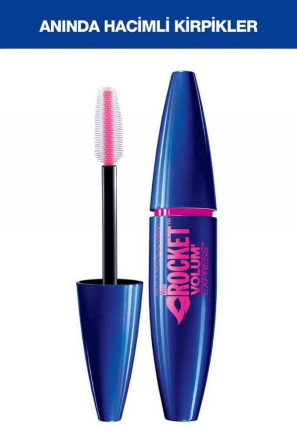 Maybelline New York Maskara Rocket Mascara Siyah ürün görseli 1