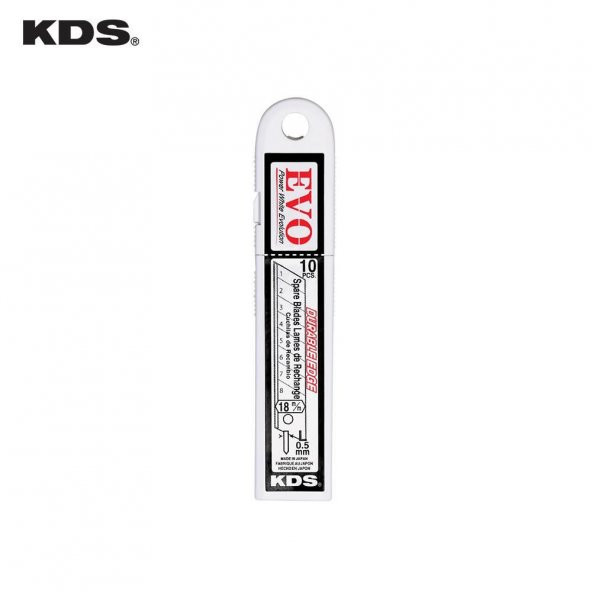 KDS LB-10 EVO MAKET BIÇAK YEDEĞİ 18MM 10LU PAKET ürün görseli 1
