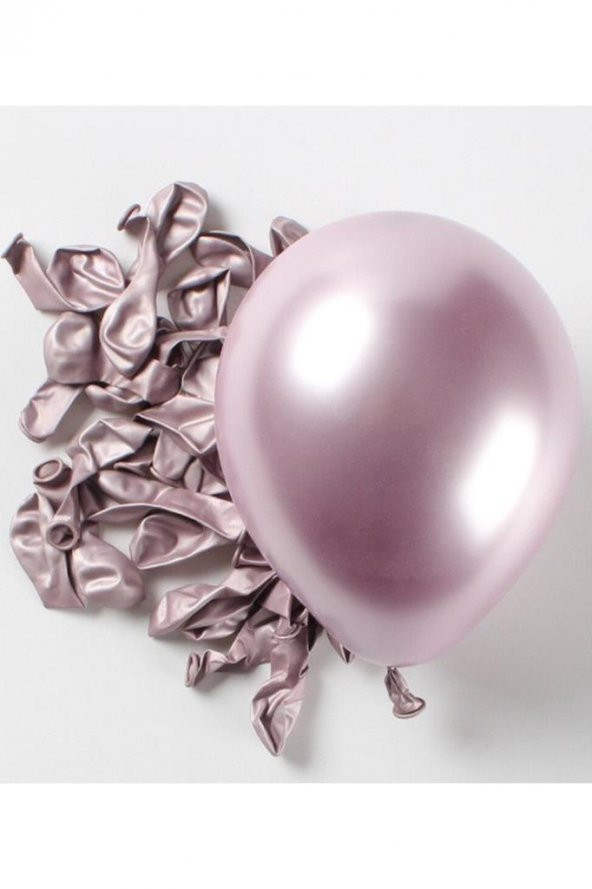 Beysüs Krom Balon Rosegold 12 İnç 5 li ürün görseli 1