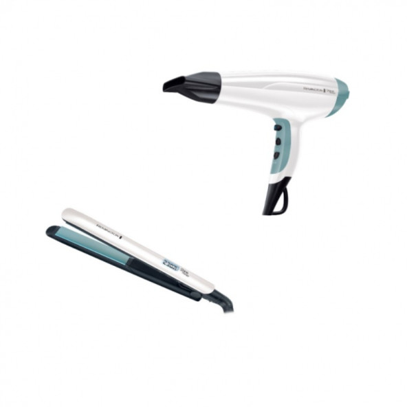 REMİNGTON S 8500 Shine Therapy Saç Düzleştirici & D5216 E51 Shine Therapy Saç Kurutma Makinesi ürün görseli 1