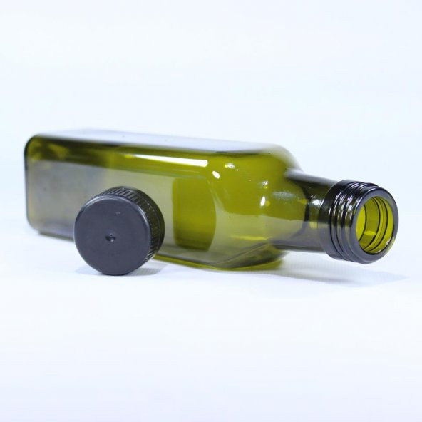 Zeytinyağı Şişesi Yağdanlık Sosluk Sirkelik 250 ml Koyu Yeşil Marasca ürün görseli 1