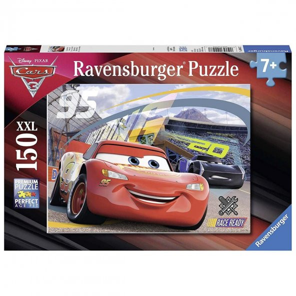 Ravensburger 150 XXL Parçalı Disney Cars Arabalar Yapboz Puzzle Ravensburger 7 Yaş ve Üzeri Çocuk Yapbozları ürün görseli 1