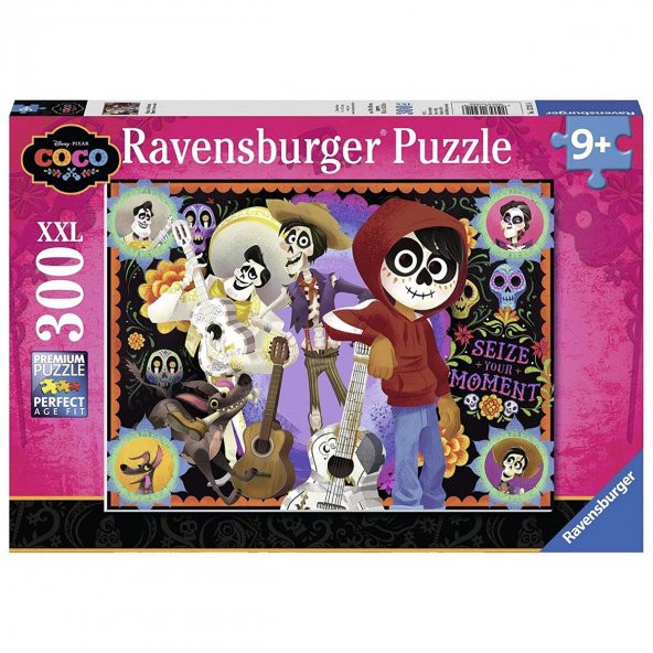 Ravensburger 300 XXL Parçalı Disney Coco Miguel Yapboz Puzzle Ravensburger 9 Yaş ve Üzeri Çocuk Yapbozları ürün görseli 1