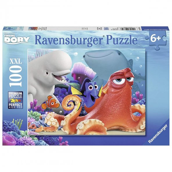 Ravensburger 100 XXL Parçalı Disney Dory Yapboz Dory Puzzle Ravensburger 6 Yaş ve Üzeri Çocuk Yapbozları ürün görseli 1