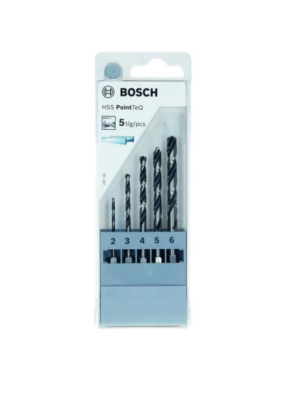 Bosch Hss PointteQ Hex Metal Matkap Ucu Seti 5li ürün görseli 1