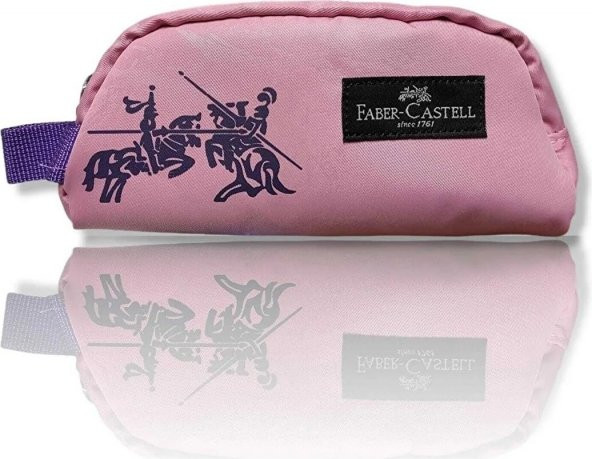 Faber-Castell Tek Gözlü Kalemlik-Ebrulu Şeker Pembe ürün görseli 1