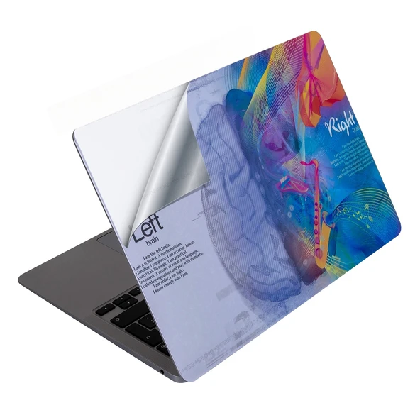 Macbook Pro Kılıf 13inç M1-M2 Kaplama Sticker Laptop Koruyucu A2338 ile Uyumlu BrainNL ürün görseli 1