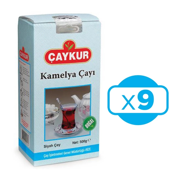 Çaykur Kamelya Çay 500 G x 9 Adet ürün görseli 1
