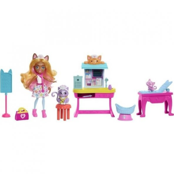 Enchantimals Klinik Oyun Seti Şehirde Gezinti HLH22 ürün görseli 1