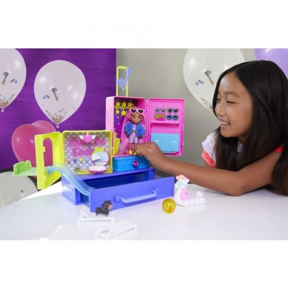 Barbie Extra Mini Bebekler ve Hayvan Dostlarının Seyahat Maceraları HDY91 ürün görseli 1