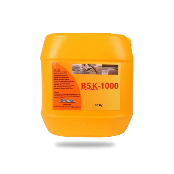 B.S.K-1000  Sızdırmaz Beton Katkısı 5 Kg ürün görseli 1