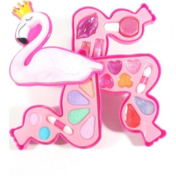 Pretty Pinky Flamingo Makyaj Güzellik Seti Lisanslı Ürün ürün görseli 1