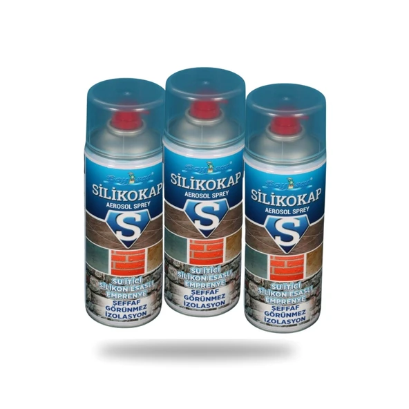 Silikokap Aerosol Şeffaf Su İzolasyon Spreyi 400 Ml ürün görseli 1