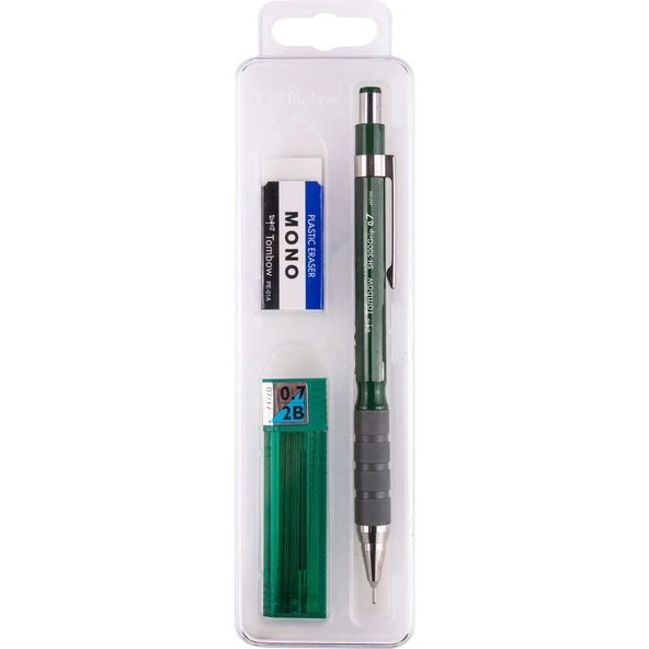 Tombow Yeşil Sh-300 Grip 0.7 mm P.kutulu Set ürün görseli 1