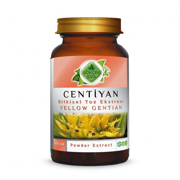 Centiyan Toz Ekstresi (Gentiana lutea)100 gr. Cam Kavanoz ürün görseli 1