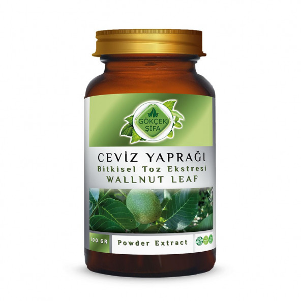 Ceviz Yaprağı Toz Ekstresi (Juglans Regia L.)100 gr. Cam Kavanoz ürün görseli 1