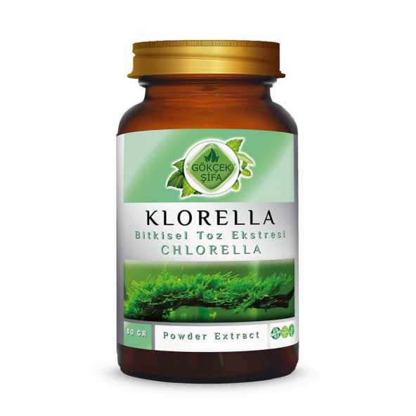 Chlorella Toz Ekstresi 80 gr. Cam Kavanoz ürün görseli 1