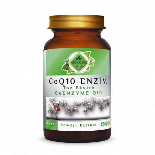 CoQ 10 Enzim Toz Ekstresi 90 gr. Cam Kavanoz ürün görseli 1