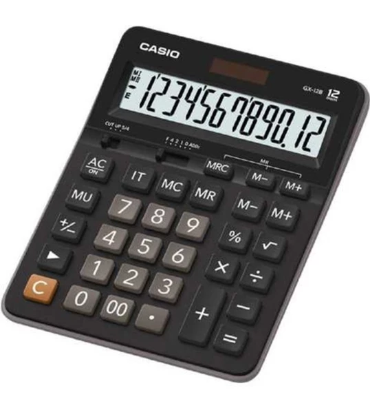 Casio GX-12B 12 Haneli Masaüstü Hesap Makinesi ürün görseli 1