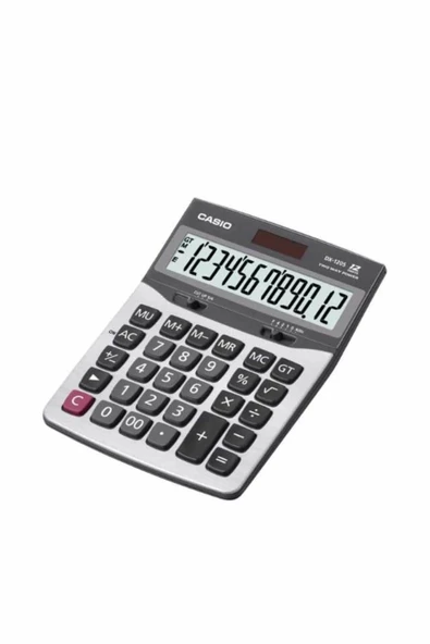 Casio DX-120ST 12 Haneli Masaüstü Hesap Makinesi – Metal Ön Yüz, Büyük Ekran, Vergi ve Kar Hesaplama ürün görseli 1