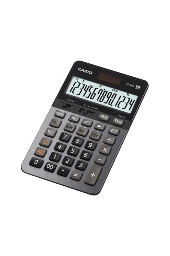 Casio Js-40b Profesyonel 14 Hane Masa Üstü Hesap Makinesi ürün görseli 1