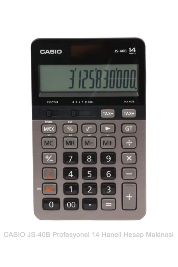 Casio JS-40B Profesyonel 14 Hane Hesap Makinesi ürün görseli 1