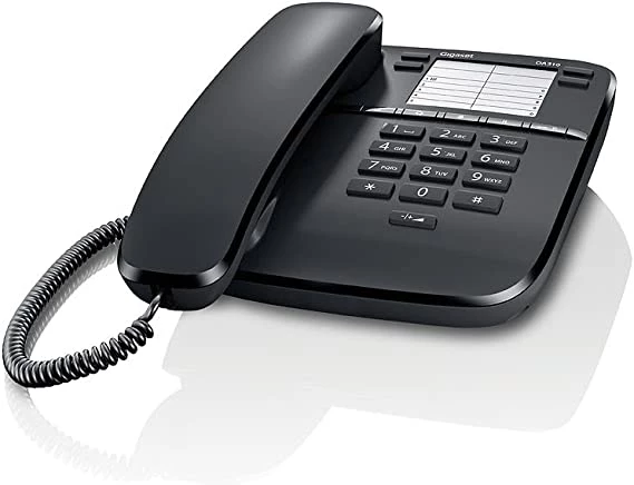 Gigaset DA310 Masaüstü Kablolu Telefon Siyah ürün görseli 1