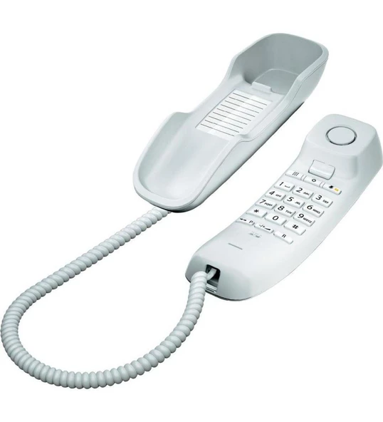 Gigaset DA210 Kablolu Duvar Telefonu Beyaz - Resim 2