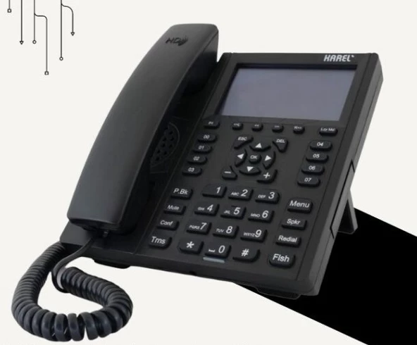 Karel OP60 Masaüstü Santral Operatör Telefonu ürün görseli 1