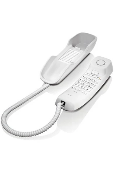 Gigaset DA210 Kablolu Duvar Telefonu Beyaz ürün görseli 1