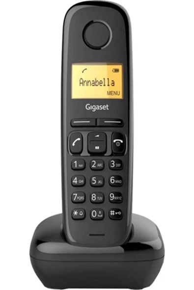 Gigaset A170 Telsiz Telefon Siyah ürün görseli 1