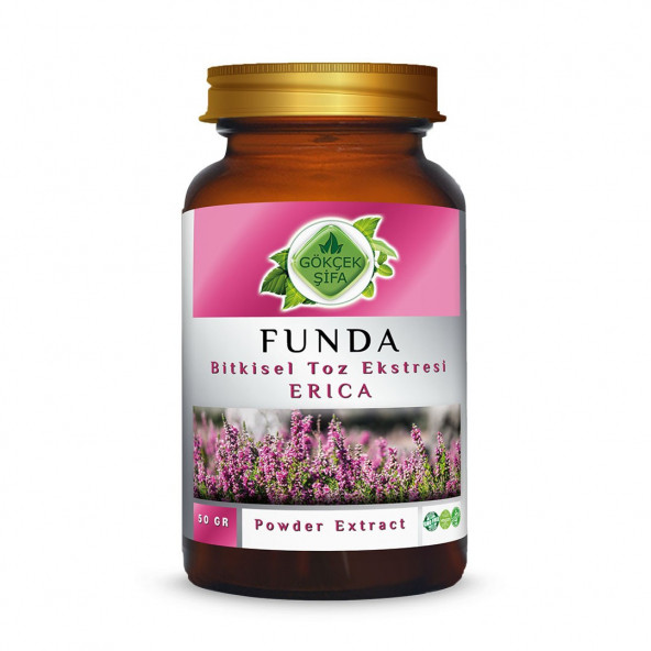 Funda Toz Ekstresi (Herba Ericae)50 gr. Cam Kavanoz ürün görseli 1