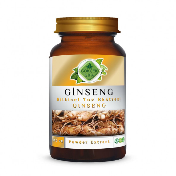 Ginseng Toz Ekstresi 100 gr. Cam Kavanoz ürün görseli 1