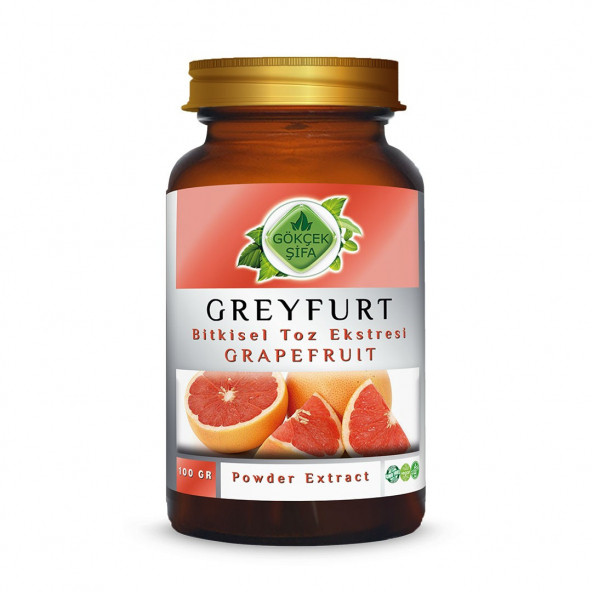 Greyfurt Toz Ekstresi (Citrus paradisi)100 gr. Cam Kavanoz ürün görseli 1