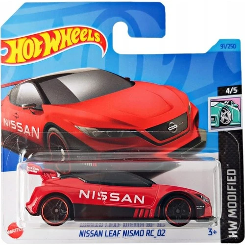 Hot Wheels Tekli Arabalar Nissan Leaf Nismo RC_02 HKH86 ürün görseli 1
