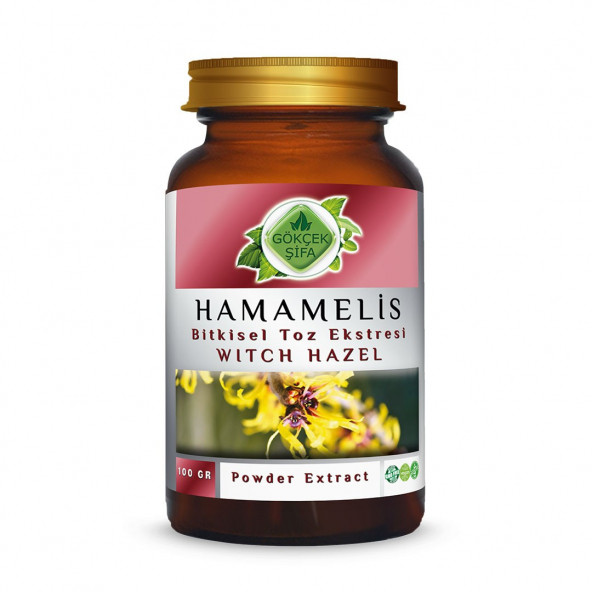 Hamamelis Toz Ekstresi 100 gr. Cam Kavanoz ürün görseli 1