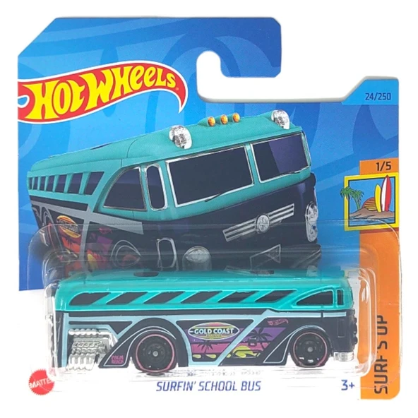 Hot Wheels Tekli Arabalar Surfin School Bus HKK79 ürün görseli 1