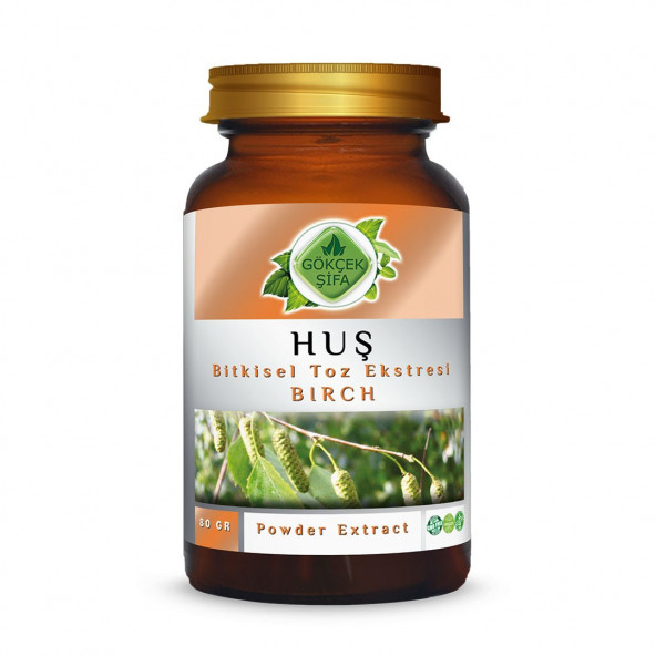 Huş Toz Ekstresi 80 gr. Cam Kavanoz ürün görseli 1